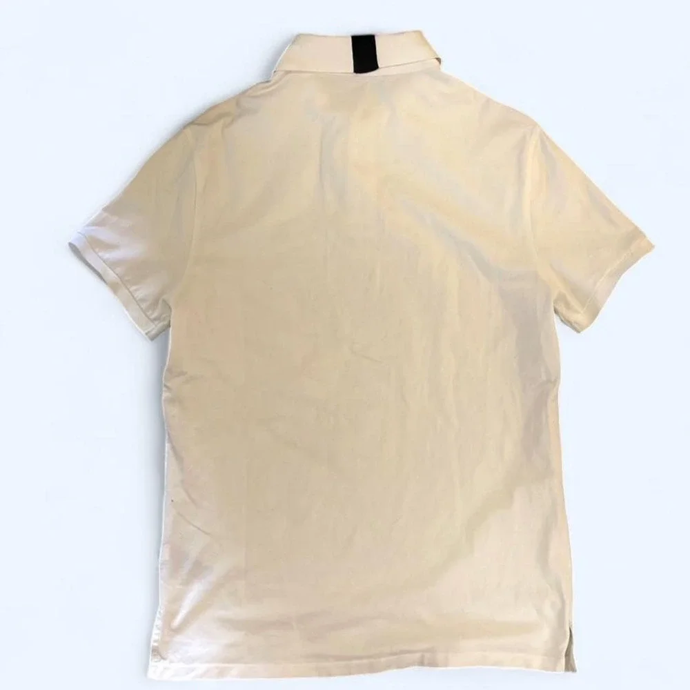 White cotton polo shirt size M by Ralph Laureen